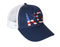 KG Navy/White USA Snapback Hat