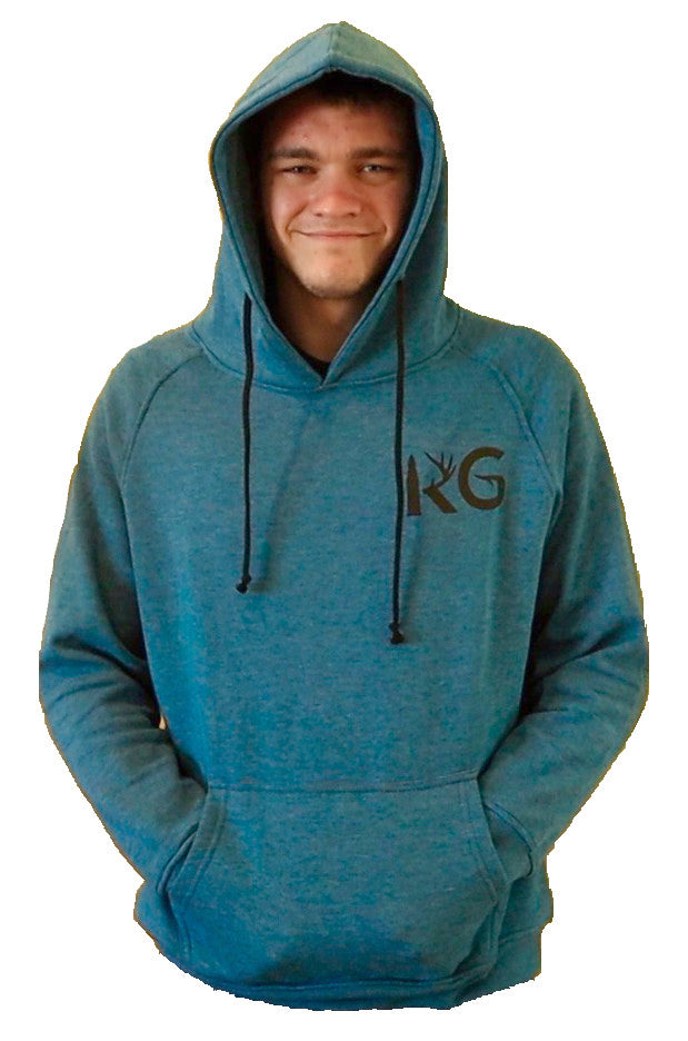 X KG Blue Hoodie (Youth Small Only)